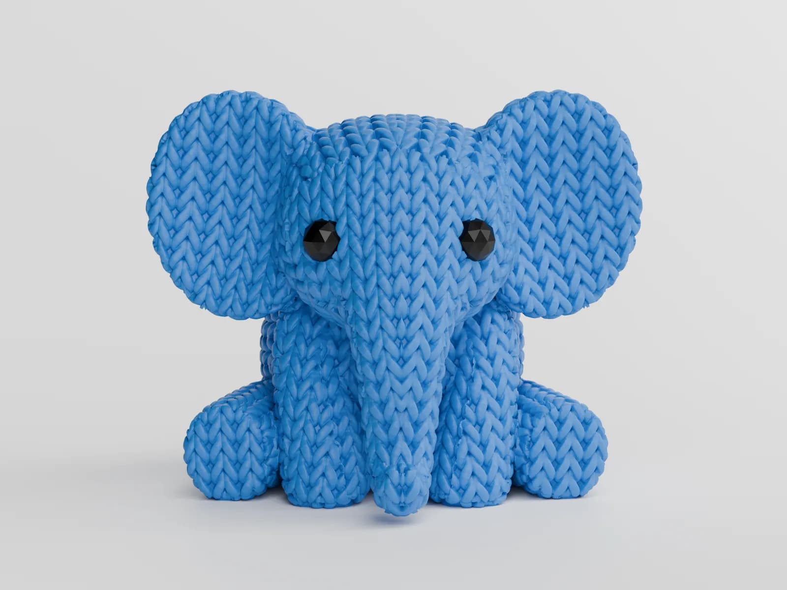 Elefante (Crochê)