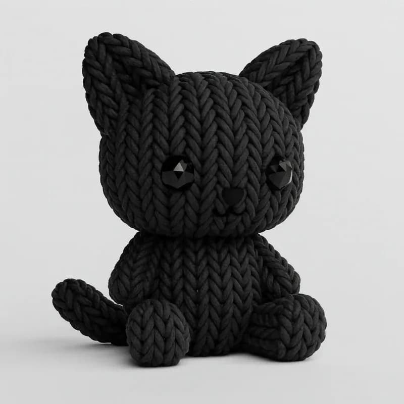 Gato (Crochê)