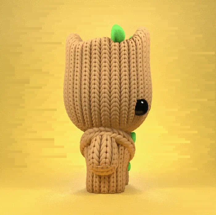 Groot (Crochê) - foto 2