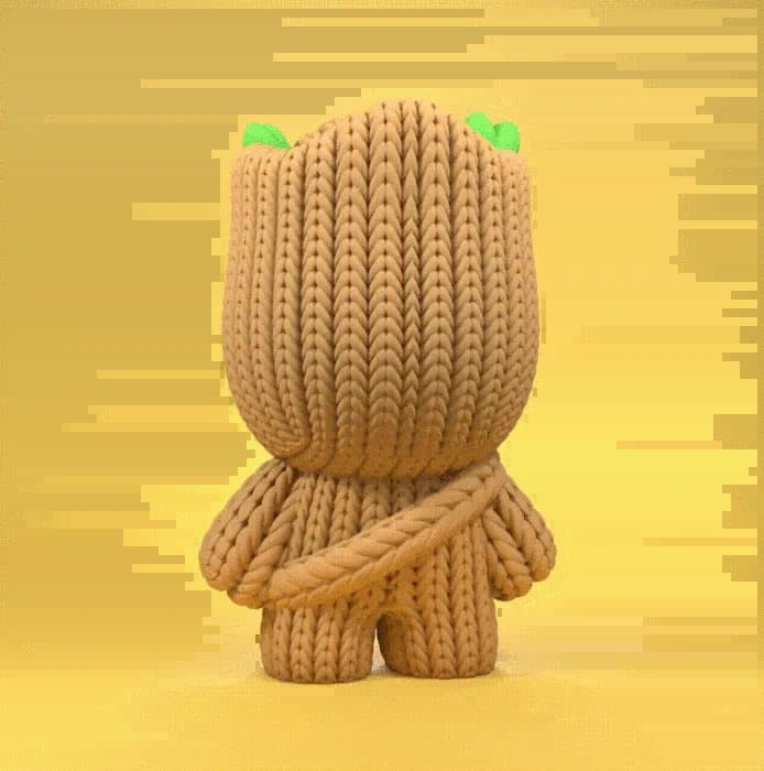 Groot (Crochê) - foto 3