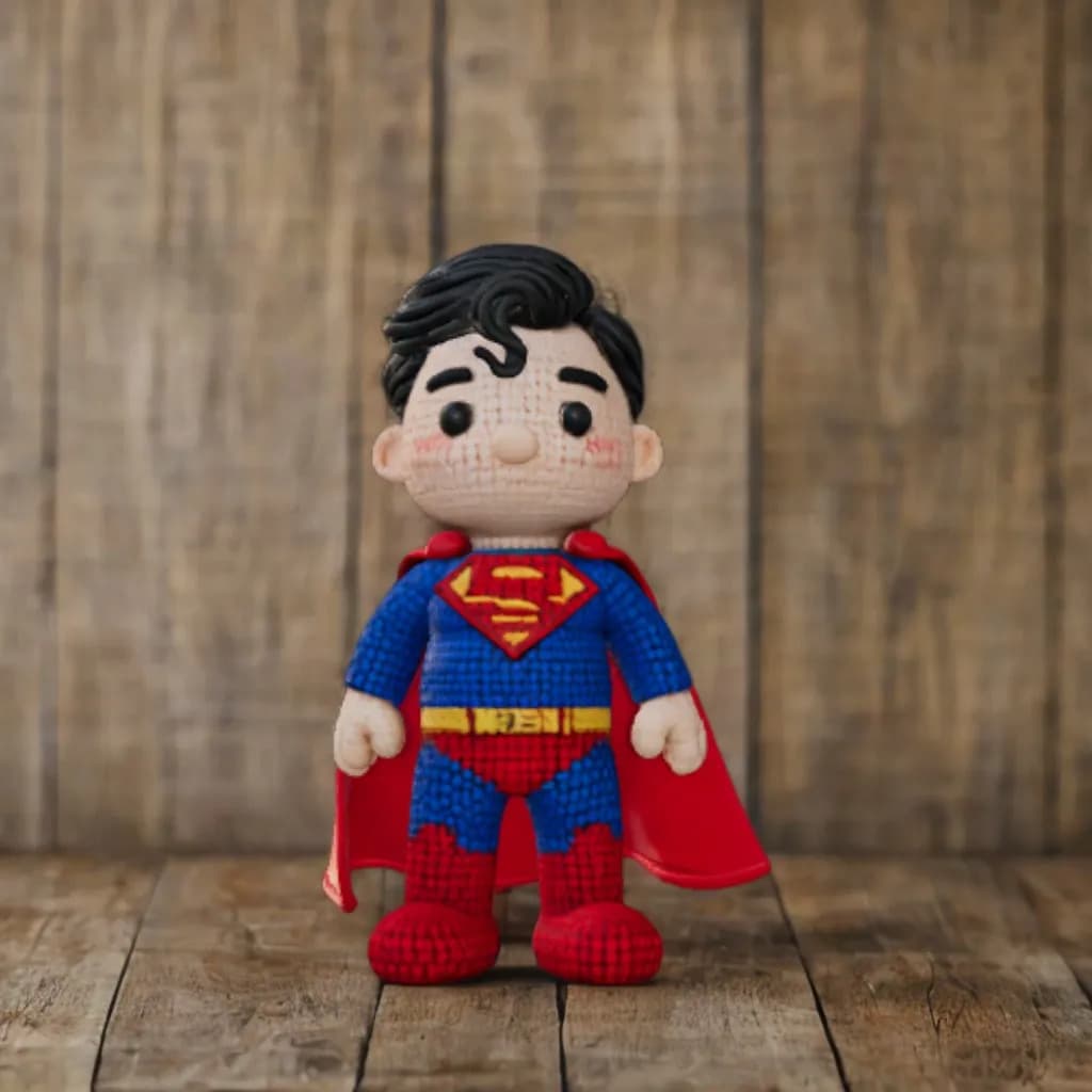 Super Heróis Crochê