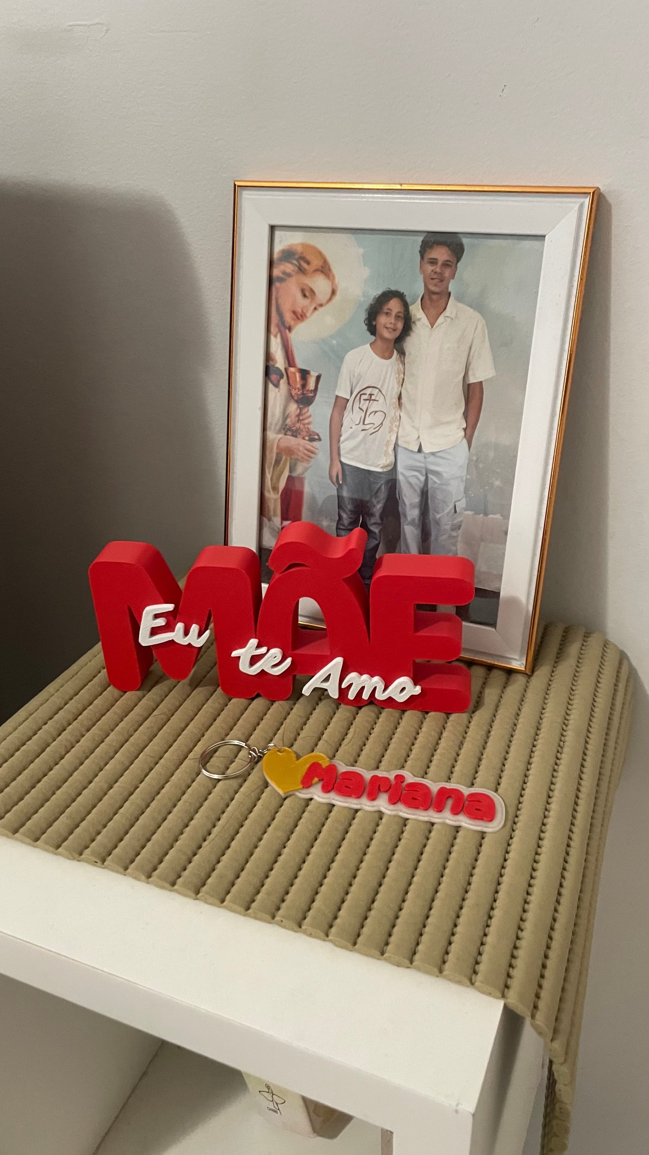 Letreiro: Mãe, Eu Te Amo