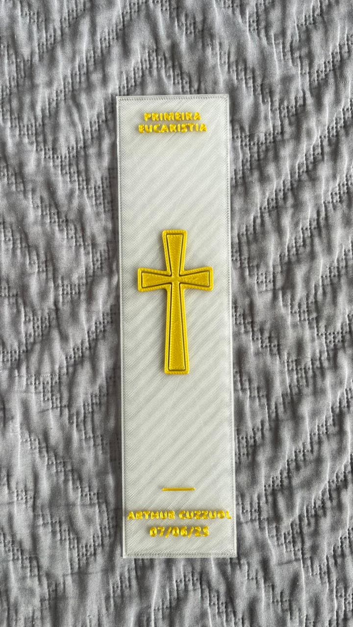 Marca Página Personalizado - Cruz