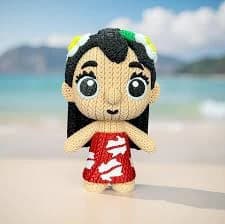 Lilo (Stitch) (Crochê)