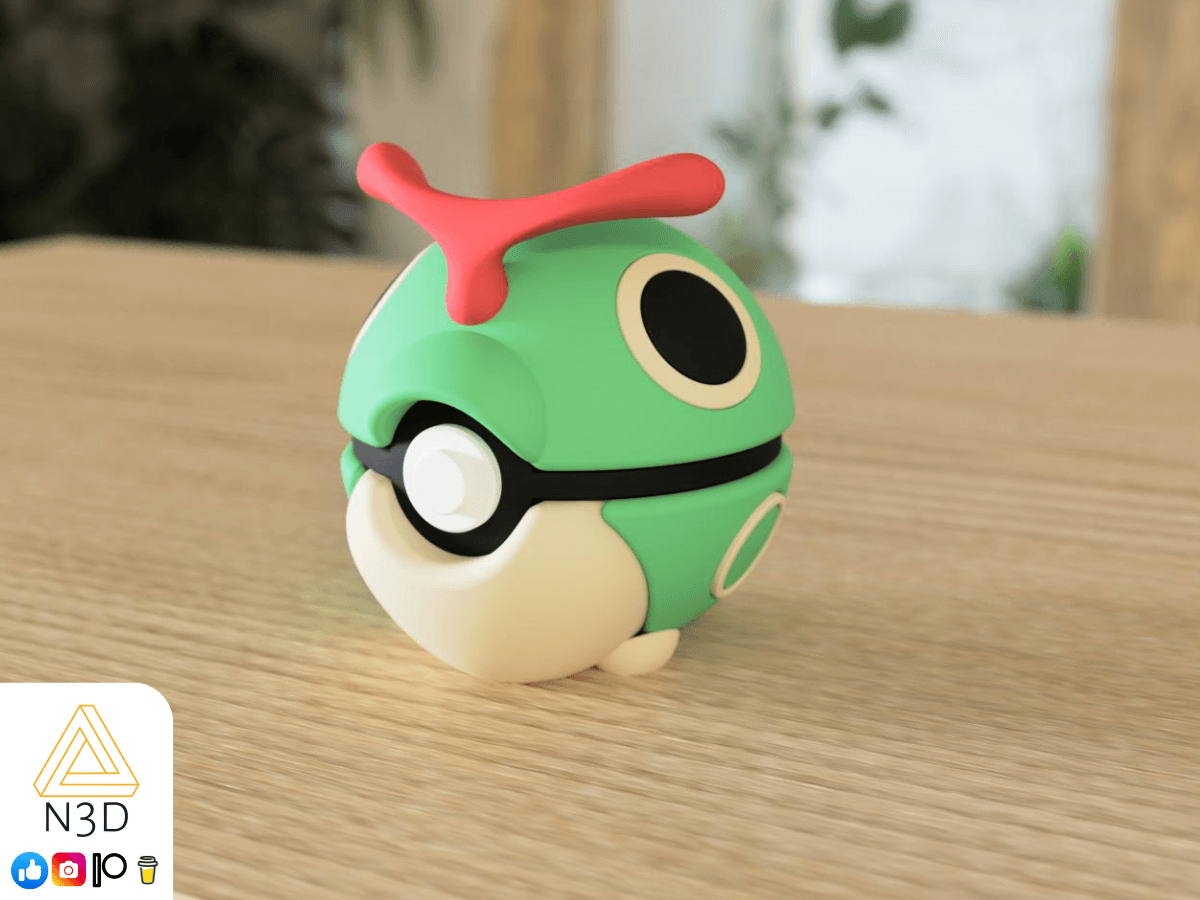 Pokebola - Caterpie