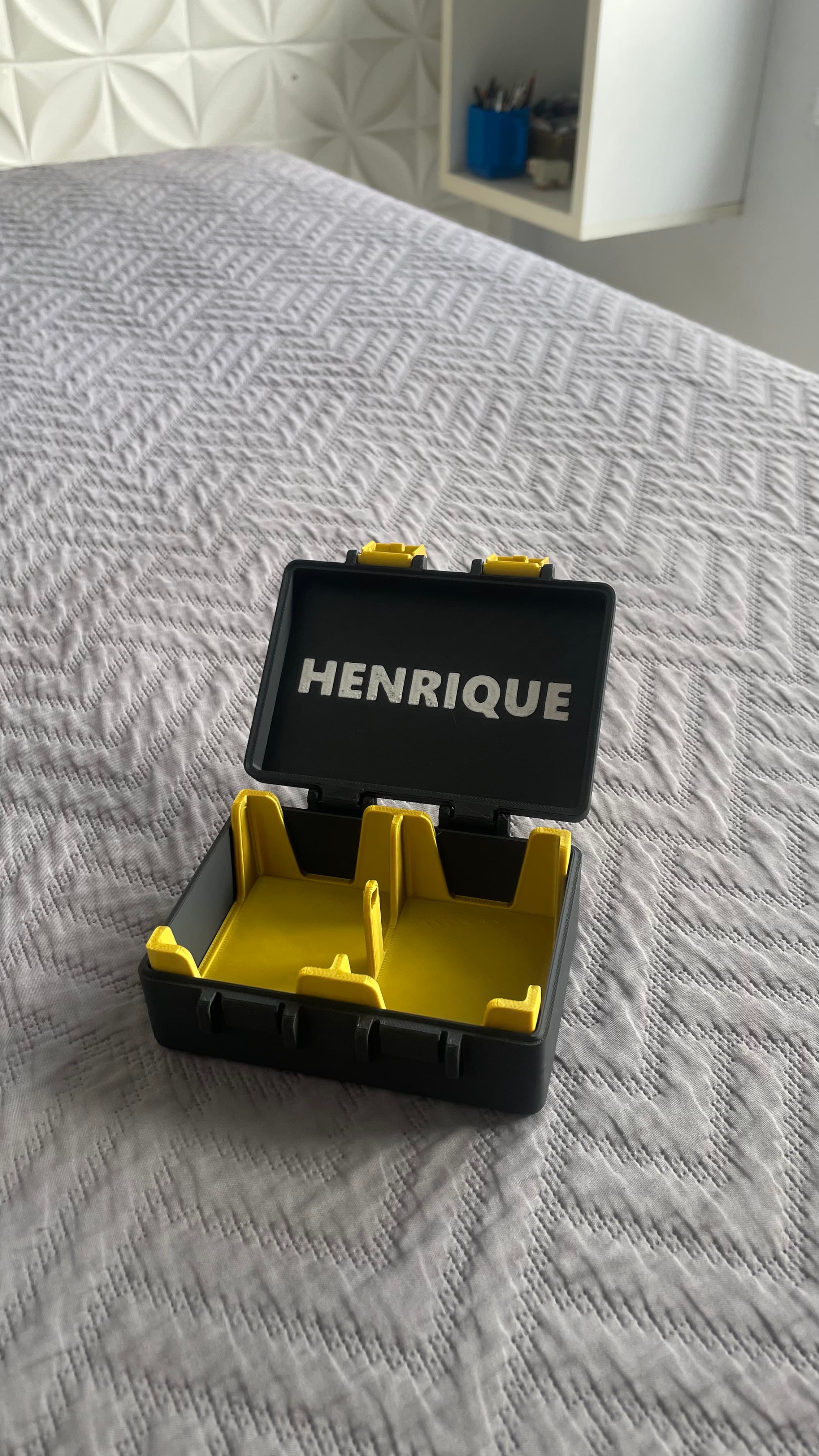 Caixa Para Figurinhas - Grande com Nome