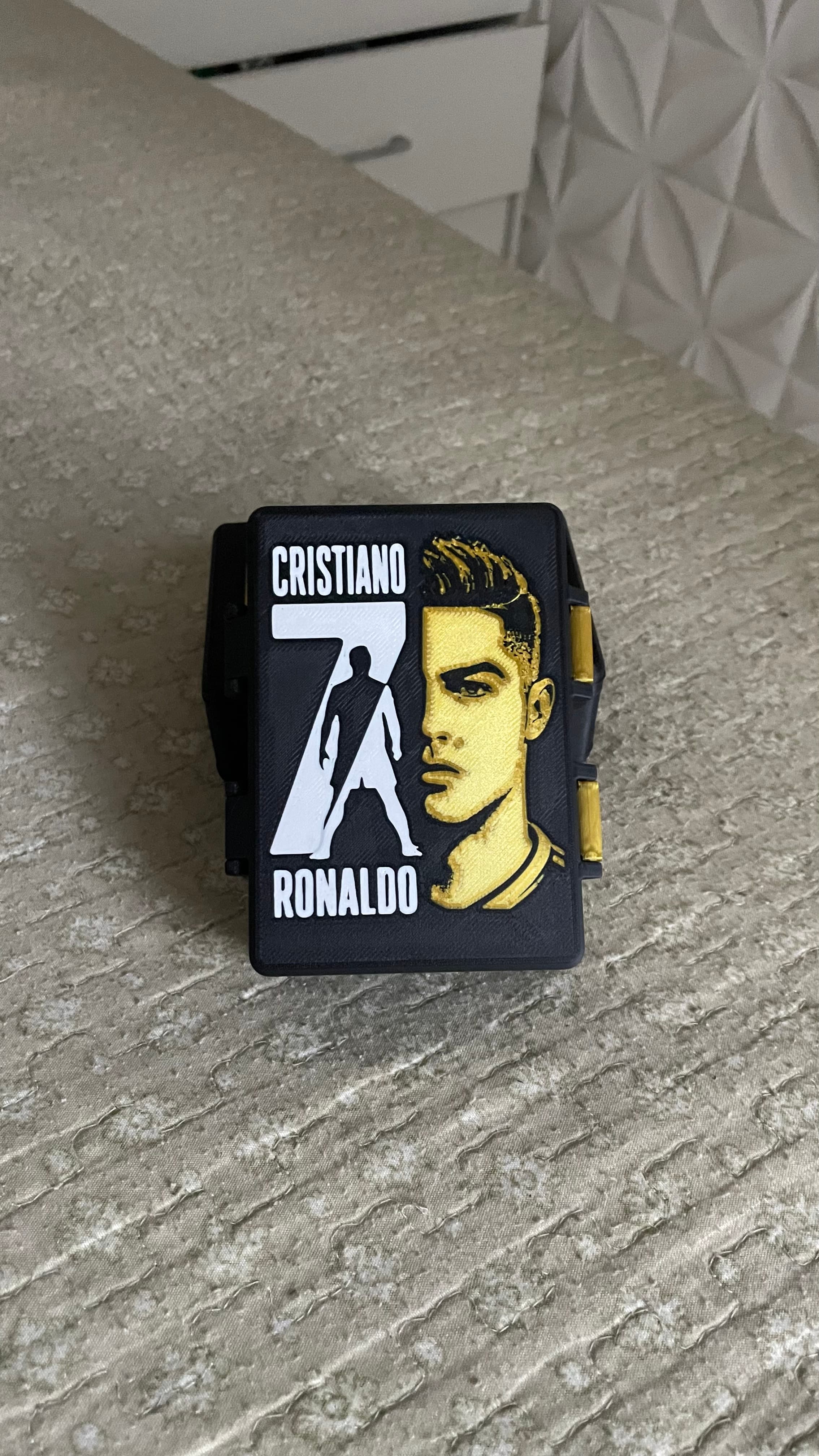 Caixa Para Figurinhas - Especial Cristiano Ronaldo